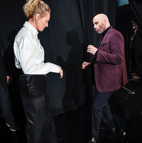 John Travolta and Uma Thurman