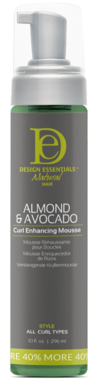 Design Essentials Almond & Avocado Curl Enhancing Mousse for type 2 hair