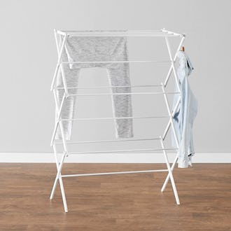 daily problems that need solving Amazon Basics Folding Laundry Rack