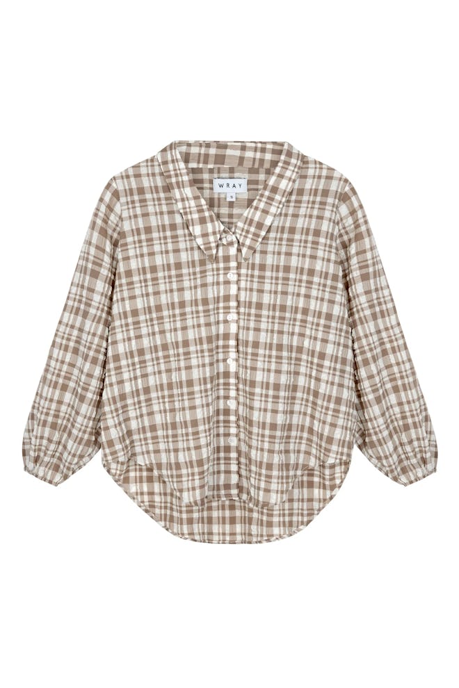 WRAY plaid shirt april outfit