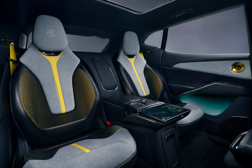 Concept photo of the interior of the Lotus Eletre
