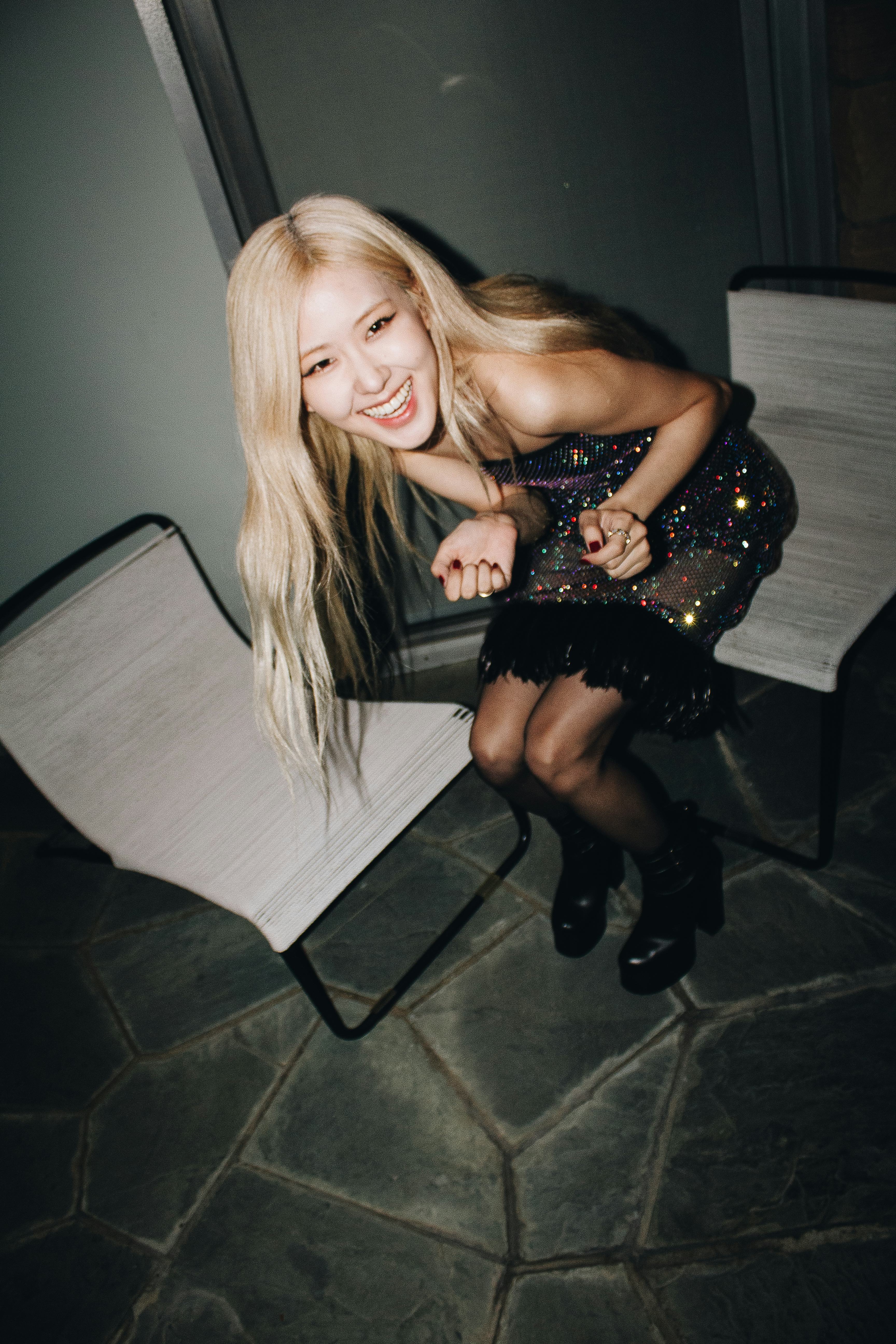 BLACKPINK’s Rosé celebrates Saint Laurent’s pre-Oscars event hosted by Anthony Vaccarello in Los Ang...