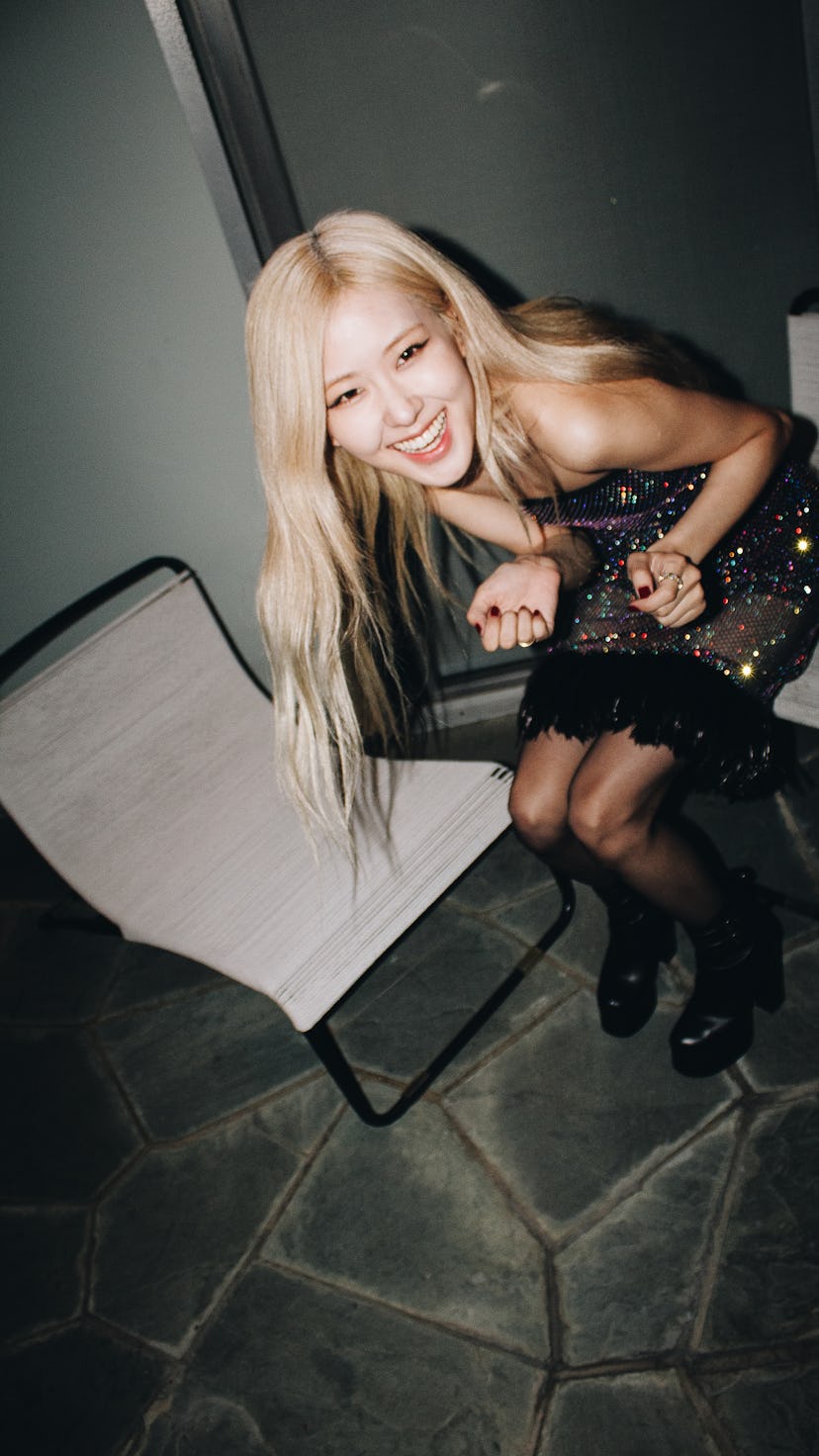 BLACKPINK’s Rosé celebrates Saint Laurent’s pre-Oscars event hosted by Anthony Vaccarello in Los Ang...