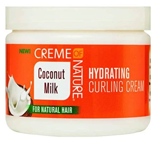 Creme Of Nature Coconut Milk Hydrating Curling Cream for Type 4 coils