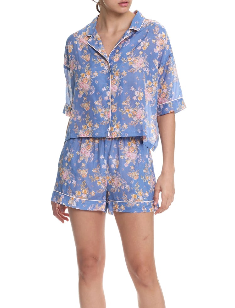 This printed pajama set from Papinelle is cute, affordable, and sustainable.