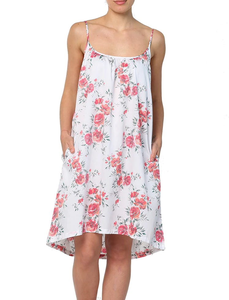 This floral print nightgown from Papinelle is affordable and sustainably made.