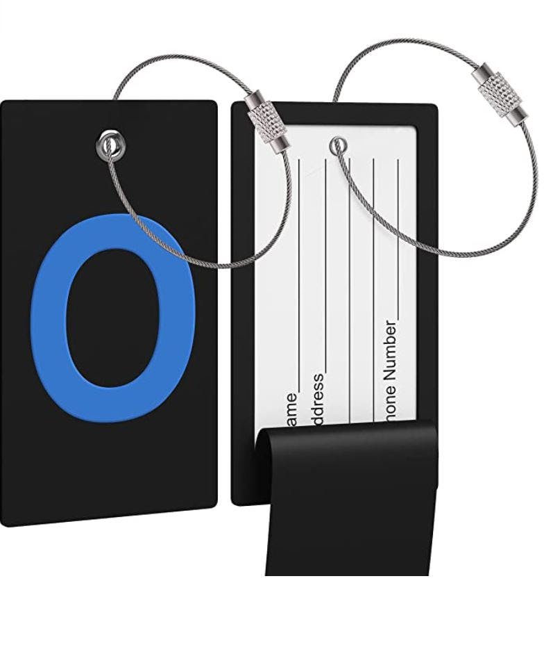 Highwind Luggage Initial Bag Tag