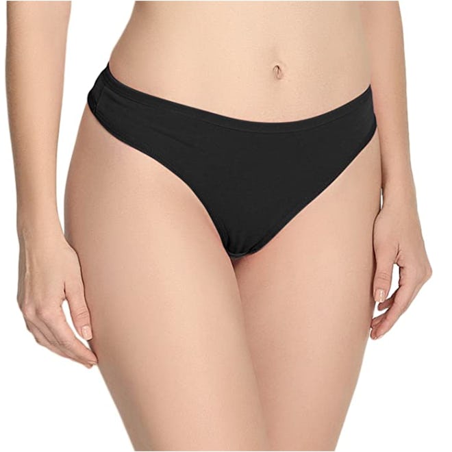 ANZERMIX Cotton Thong Panties (6-Pack)