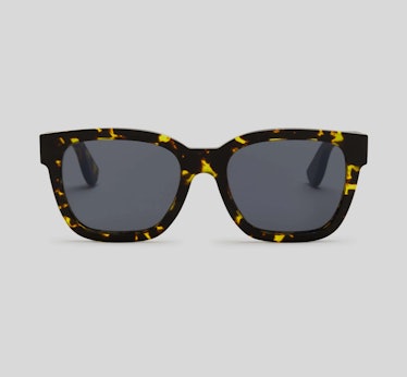 These square tortoise sunglasses from Just Human are luxe and sustainable.