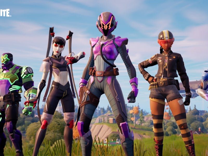 screenshot of characters from Fortnite Chapter 3 Season 2