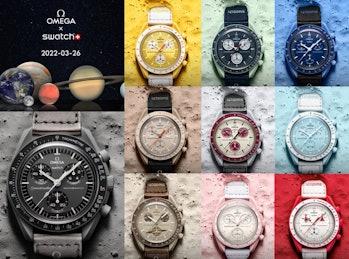 Omega x Swatch "MoonSwatch" collection