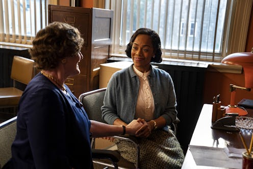 Sarah Lancashire as Julia Child and Brittany Bradford as Alice Naman in 'Julia' via HBO Max's press ...