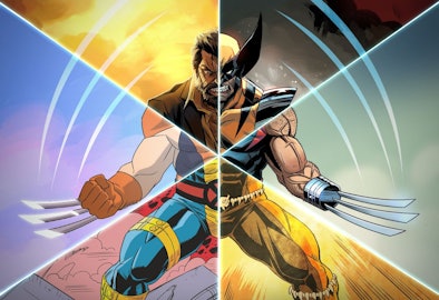 The evolution of Wolverine Marvels comic character in different parts