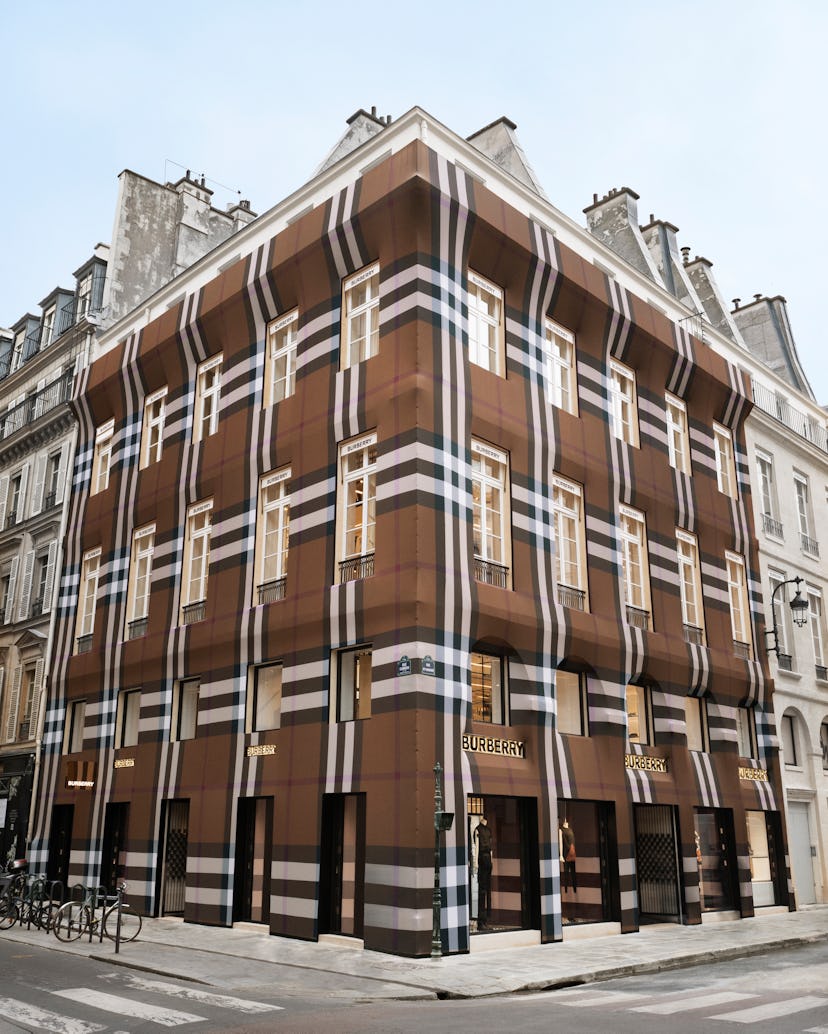 Burberry flagship store in Paris