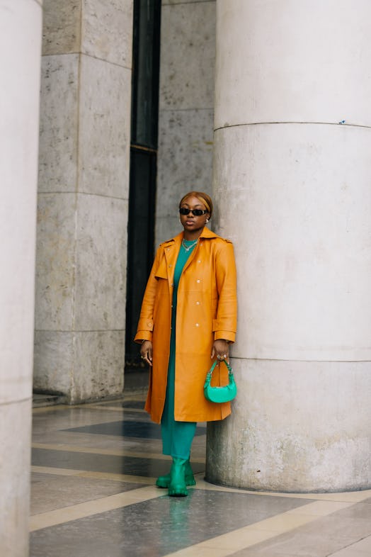 Nnenna Echem at Paris Fashion Week Fall/Winter 2022.