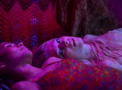 Euphoria actors Hunter Schafer and Zendaya 