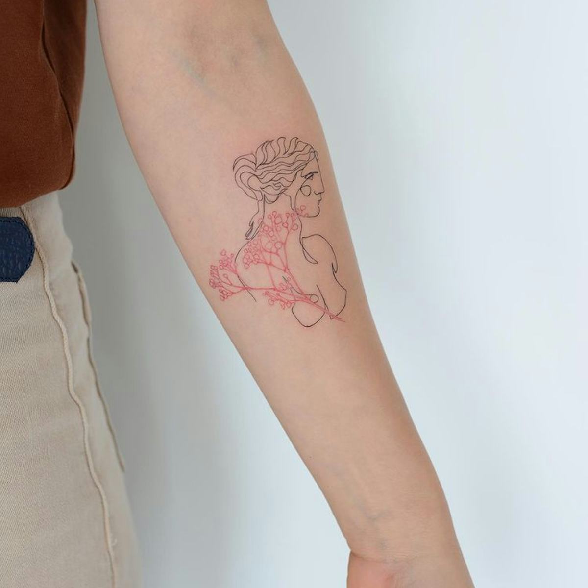 Small Simple Greek Mythology Tattoos