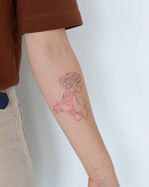 10 simple Greek mythology tattoo designs that'll bring out your inner goddess.