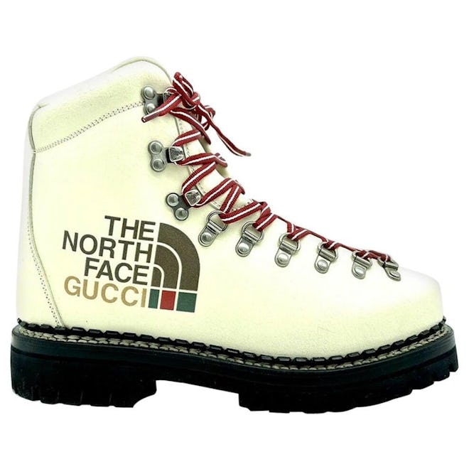 The North Face x Gucci boots.