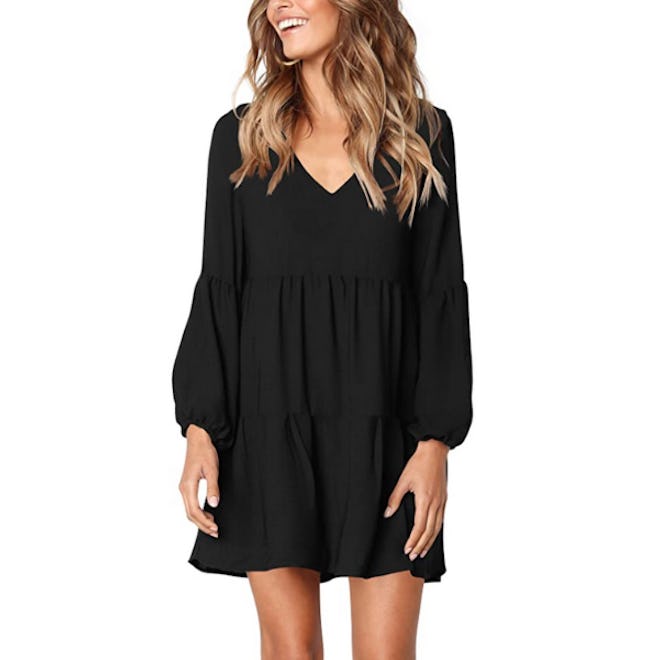 Amoretu V Neck Tunic Dress