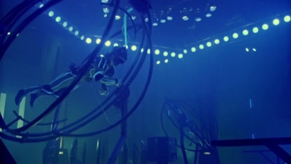 The gyrosphere in The Lawnmower Man movie