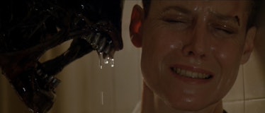Ellen Ripley crying in Alien 3