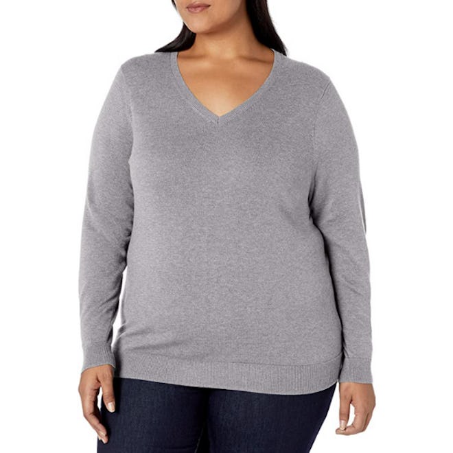 Amazon Essentials Lightweight V-Neck Sweater
