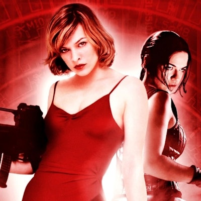 movie poster for Resident Evil