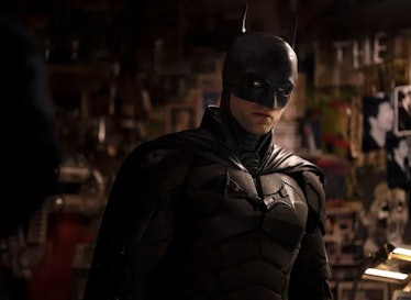 Robert Pattinson plays Batman, aka Bruce Wayne, in the new DC movie.