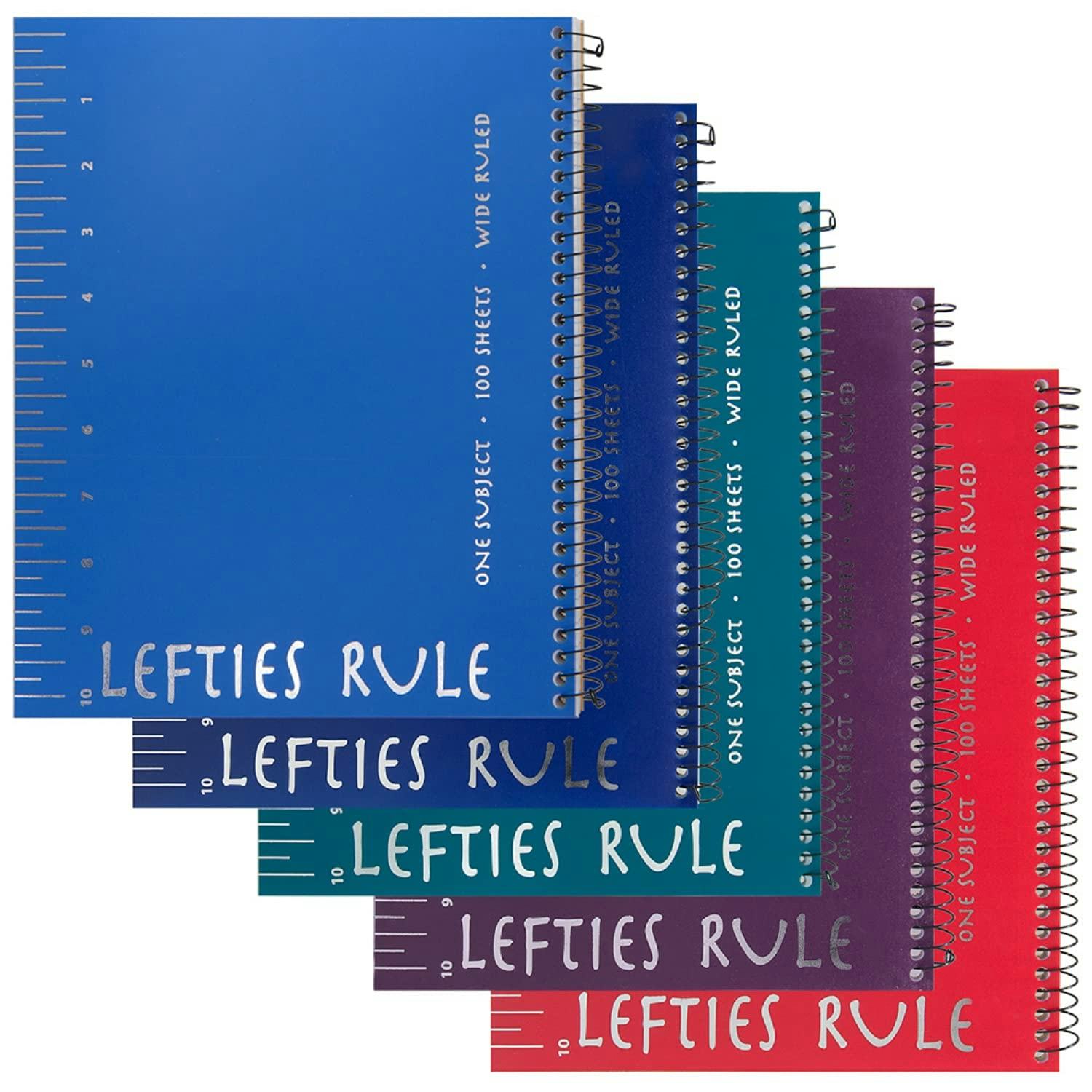 Lefty&rsquo;s Left-Handed Wide-Ruled Notebook (Set Of 5)