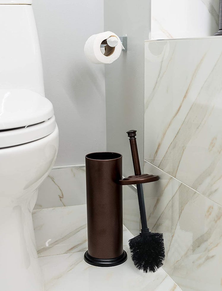 Estilo Stainless Steel Toilet Brush and Holder