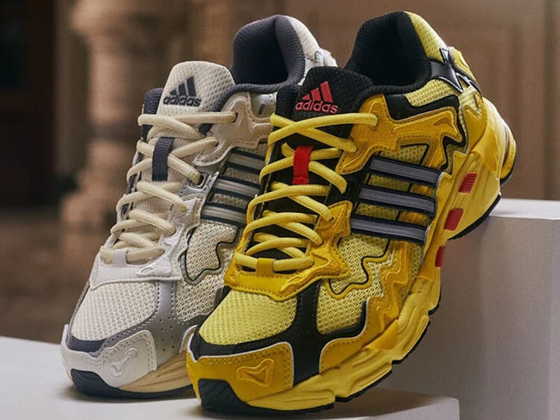 Adidas Originals Bad Bunny Response CL yellow and white