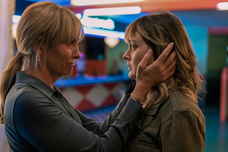 Toni Collette as Laura and Bella Heathcote as Andy in 'Pieces of Her.'