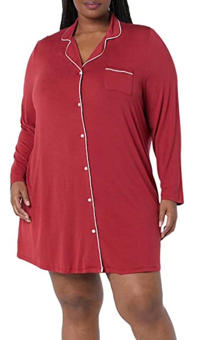 Amazon Essentials Piped Nightshirt