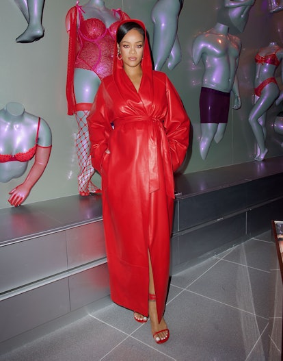 Rihanna Shocks Shoppers as she Makes Surprise Appearance at her new Savage X Fenty Store in Los Ange...