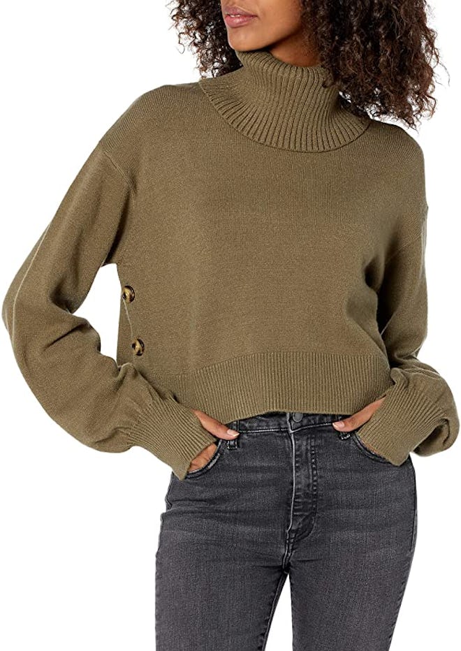 The Drop Cropped Turtleneck 