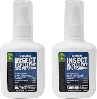 Sawyer Premium Insect Repellent 20% Picaridin (4 Oz, 2-Pack)