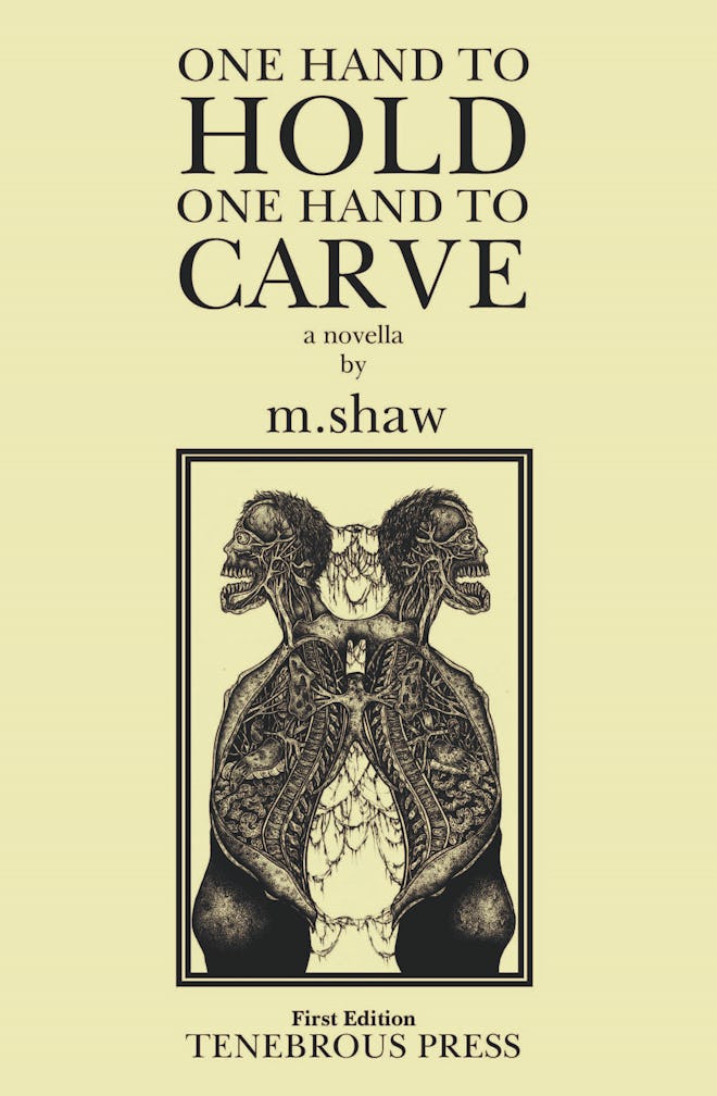 ‘One Hand to Hold, One Hand to Carve’ by M. Shaw