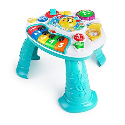 This activity table includes language modes, music, and counting lessons.