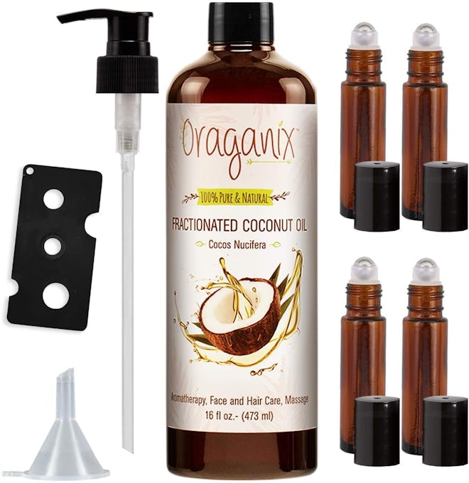Oraganix Fractionated Coconut Oil with Roller Bottles