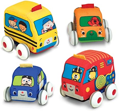 These cars have big wheels and soft bodies, making them the perfect starter vehicles for your little...