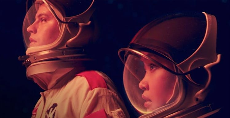 Walt and Sophie mid-spectacular spacewalk. HBO Max.