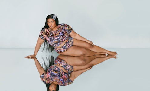 Lizzo poses in a campaign image for her new shapewear line, Yitty.