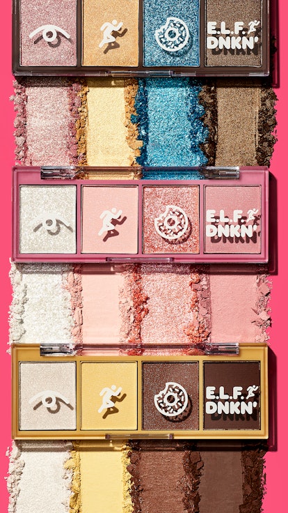 Dunkin’ x e.l.f makeup collection eyeshadow palette 