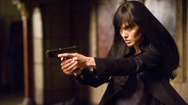 Angelina Jolie in Salt, which comes to HBO Max this April 2022