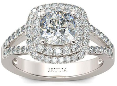 Jeulia Halo Women's Ring