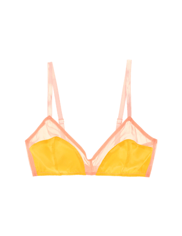 This two-tone silk bralette from Araks is cute and sustainably made.