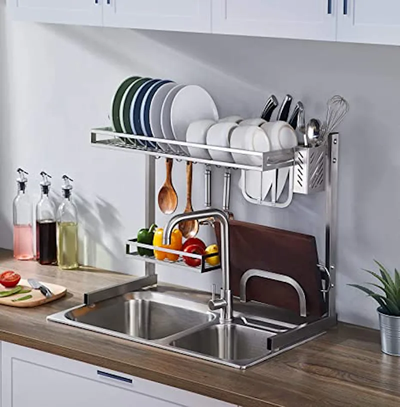 The 10 Best Dish Drying Racks For Small Spaces In 2022