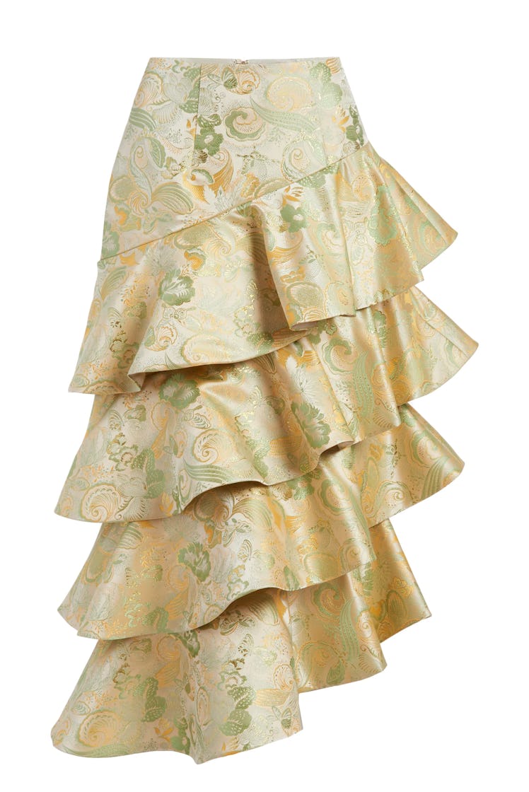 Markarian Laura Butterfly Ruffle Skirt