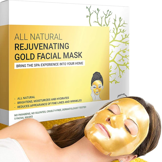 Doppeltree Gold Facial Mask (5-Pack)